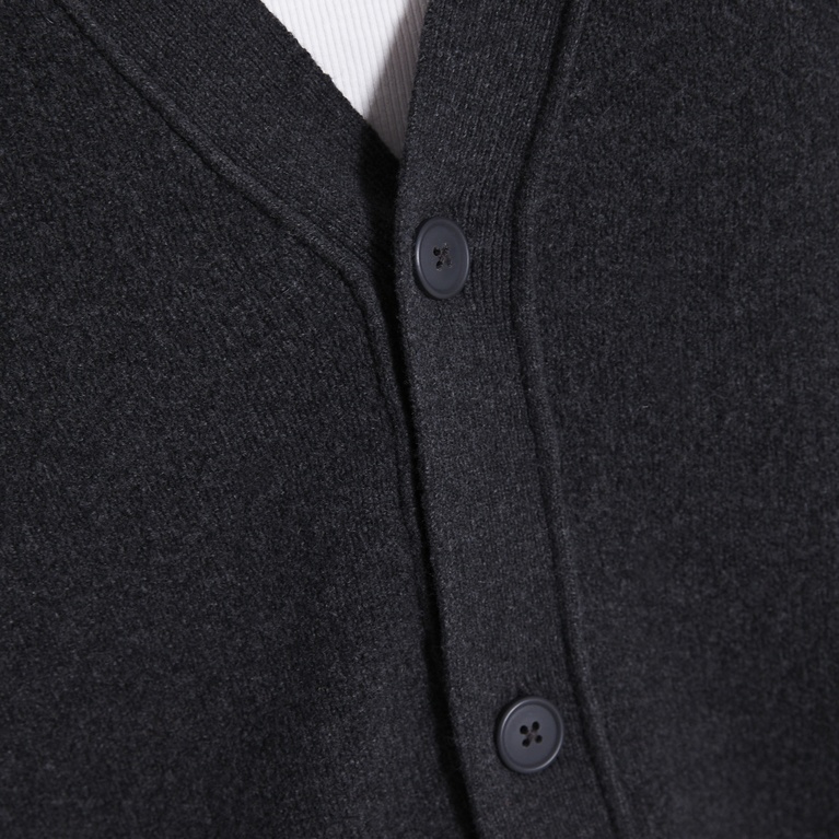 Knit cardigan "Valdemar" Dark Grey